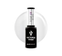 Victoria Vynn TOP IT No Wipe Top Coat UV/LED - Per Smalti Semipermanenti Pastello e Neon, Riflesso Blu 8ml