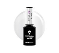 Victoria Vynn TOP IT No Wipe Top Coat UV/LED - Per Smalti Semipermanenti Pastello e Neon, Riflesso Blu 15ml