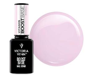 Victoria Vynn Vitamin BOOST BASE - Base Coat per Smalto Semi-Permanente con Vitamine & Calcio (Rosa, 15 ml (Confezione da 1))