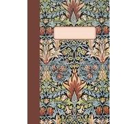 Victorian Charm: Snakeshead Journal: Inspired by William Morris Wallpaper Design
