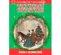 Victorian Christmas Holiday Coloring Book