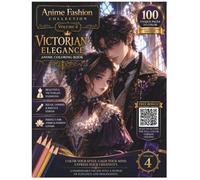 Victorian Elegance Anime Coloring Book: Anime Coloring Book