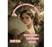 Victorian Midnight Waltz: 2026 Calendar + Coloring Book: