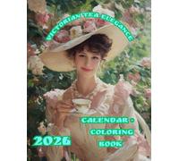 Victorian Tea Elegance: 2026 Calendar + Coloring Book
