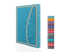 VICTORIA'S JOURNALS Diario con calamita, intaglio vintage, copertina rigida, copertina rigida, pagine a righe, segnalibro, 20 x 15 cm