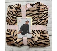 Victoria's Secret Afterhours Raso Set Pigiama Icona Righe Rosa Pigiama Xs S M L