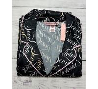 Victoria's Secret Afterhours Raso Set Pigiama Icona Righe Rosa Pigiama Xs S M L