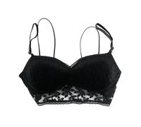 Victoria's Secret Brassière in Pizzo Leggermente Foderata Rosa, Nero, M