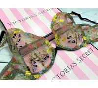 Victoria's Secret Dream Angeli senza Righe Tuffo Reggiseno Dolce Praline Ricamo