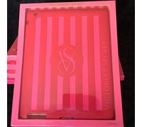 VICTORIA'S SECRET ORIGINALE cover I PAD 2 & 3 SILICONE rosso e rosa