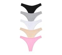 Victoria's Secret PINK Perizoma intimo da donna in cotone, mutandine da donna, rosa basic, (M)
