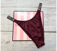 Victoria's Secret Shine Cinturino Brasiliano Bling Mutandine Strass Tutti Taglie