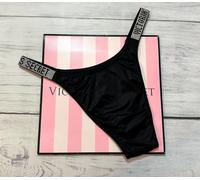 Victoria's Secret Shine Cinturino Brasiliano Bling Mutandine Strass Tutti Taglie