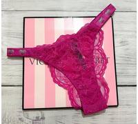 Victoria's Secret Shine Cinturino Brasiliano Bling Mutandine Strass Tutti Taglie