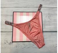 Victoria's Secret Shine Cinturino Brasiliano Bling Mutandine Strass Tutti Taglie