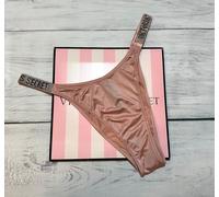 Victoria's Secret Shine Cinturino Brasiliano Bling Mutandine Strass Tutti Taglie