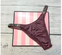 Victoria's Secret Shine Cinturino Brasiliano Bling Mutandine Strass Tutti Taglie