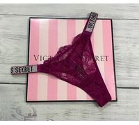 Victoria's Secret Shine Cinturino Tanga Bling Molto Sexy Panty Strass All Sizes