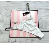 Victoria's Secret Shine Strap Bikini Bottom In Strass