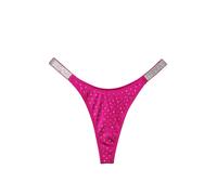 Victoria's Secret Shine Strap Bikini Bottom In Strass