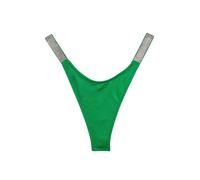 Victoria's Secret Shine Strap Bikini Bottom In Strass