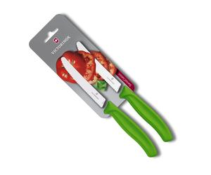 Victorinox 2 Coltelli Pomodoro E Di Tavolo Svizzero Classico
