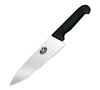 Victorinox 5.2063.20, coltello per sfilettare in acciaio inox da 20 cm, nero, standard
