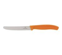 Victorinox 6.7836.L119 Coltello per pomodori e Wurstel Arancione