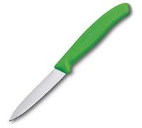 Victorinox 67606L114 - Coltello da spelucchino, 8 cm, 7,6 cm, colore: Verde
