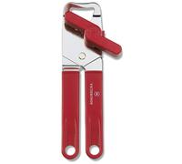 Victorinox Apriscatole universale, con apribottiglie, Manipolazione sicura, Robusta impugnatura in plastica, Swiss Made