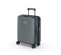 Victorinox Airox Advanced Global Hardside Carry-On, Trolley da Cabina, Leggero, Donna/Uomo, 40 x 20 x 55 cm, 35 l, Espandibile, Grigio