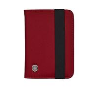 Victorinox Astuccio Portadocumenti con Protezione RFID, Organizer per i Documenti, Carte di Credito, Biglietti, Organizer da Viaggio con Zip, Rosso