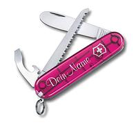 Victorinox Bambini Coltello da Tasca My First Richiesta Stampa I Nome Auf Der Messerschale I Regalo Per Bambini I Per Compleanno I Svizzero Personalizzato Con 9 Funzioni 0.2373.T