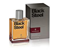 Swiss Army Black Steel Eau de Toilette da uomo 100 ml