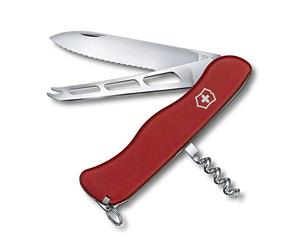 Victorinox Cheese Knife Coltellino Multiuso Svizzero, Rosso