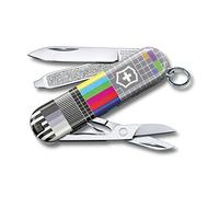 Victorinox Classic 2021 Retro TV Swiss Army Knife-Pattern Limited Edition, Pocket Unisex-Adult, Multicolor, Unknown