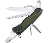 Victorinox, Trailmaster Grip, Coltello Svizzero, Originale, Multiuso, Campeggio, 10 Funzioni, Lama, grande with wavy edge, Cacciavite 3 mm, Bloccabile, Lama a una mano