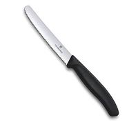 Victorinox Coltello, Acciaio Inossidabile, Nero, Madiano