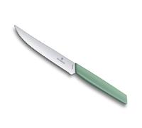 Victorinox - Coltello Bistecca Dentata 12cm Swiss Modern - Verde Pastello -