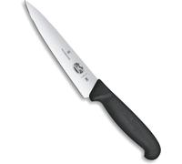Victorinox coltello da cucina cm 15, trinciante lama acciaio manico nero
