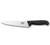 Victorinox coltello da cucina cm 19, trinciante lama in acciaio inox manico fibr