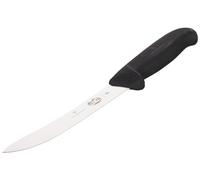 Victorinox, coltello da macellaio Fibrox, nero, lunghezza: 15 cm, 5.7603.15