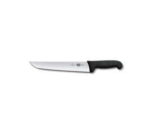 Victorinox Coltello da Macello Lama 31 Cm Manico Fibrox Nero