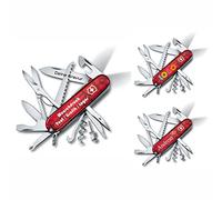Victorinox Coltello da Tasca Cacciatore Lite Con Richiesta Stampa Auf Der Conchiglia I Regalo per Uomini Donne I Per Compleanno I Svizzero Personalizzato Con 21 Funzioni 1.7915.T