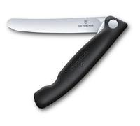 Victorinox - Coltello Di Office Pieghevole Swissclassic Nero " Liscio -