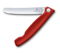Victorinox - Coltello Di Office Pieghevole Swissclassic Rosso " Liscio -
