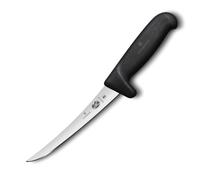 Victorinox, coltello disossatore da cucina Fibrox Safety Grip, con lama stretta e ricurva da 12 cm