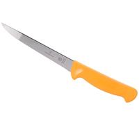 Victorinox, coltello disossatore da cucina Swibo, lama normale da 16 cm, manico in nylon, nero