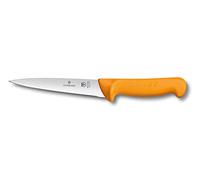 Victorinox, coltello disossatore da cucina Swibo, lama normale, manico in nylon, nero
