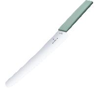 Victorinox Coltello da Pane e Pasticcere Swiss Modern con Filo Ondulato, Lama di 26 cm in Acciaio Inossidabile, Impugnatura Ergonomica Sintetica, Blu